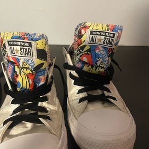 Converse All star Mi Gente high tops. Woman’s 10.Men’s 8. Great condition